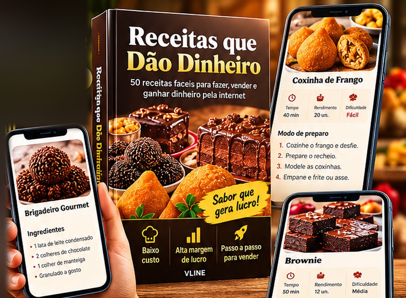 Capa do ebook Receitas que Dão Dinheiro