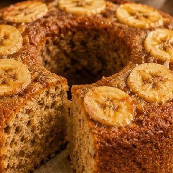Bolo de Banana Simples
