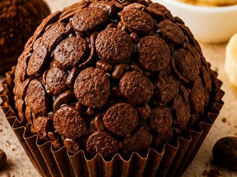 Brigadeiro Funcional de Cacau e Banana