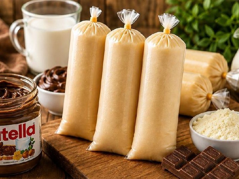 Geladinho Gourmet de Ninho com Nutella
