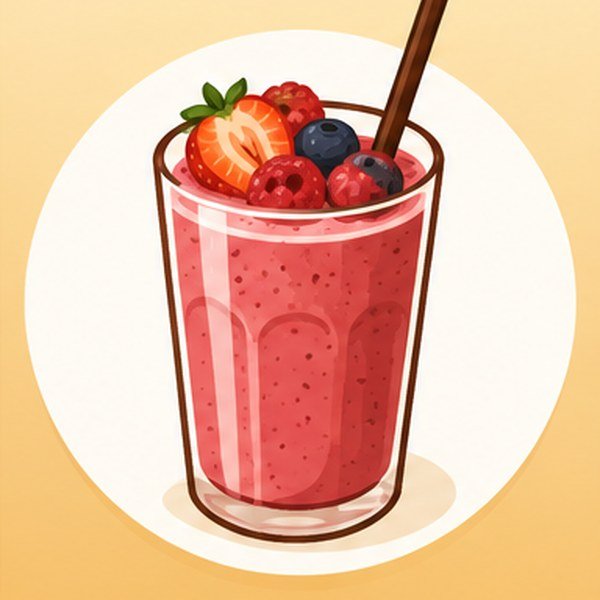 Smoothie Bowl de Frutas Vermelhas