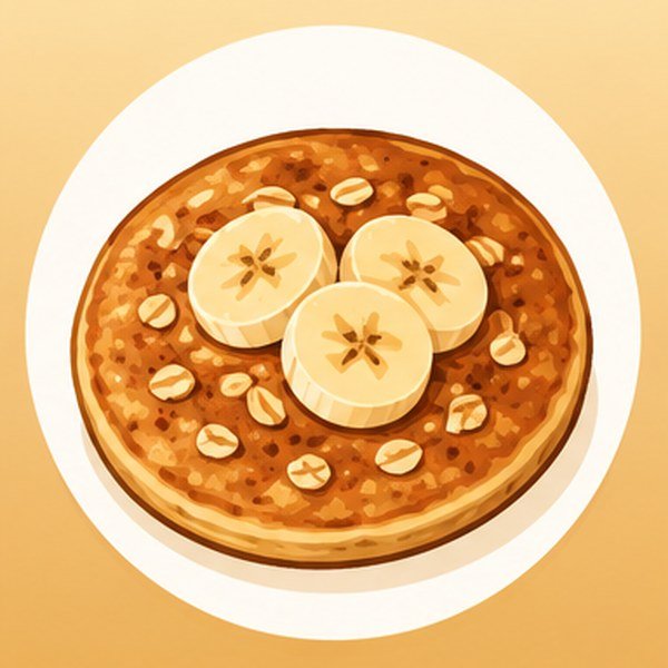 Panqueca de Banana e Aveia