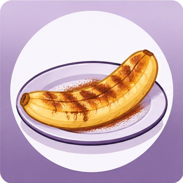 Banana Assada com Canela