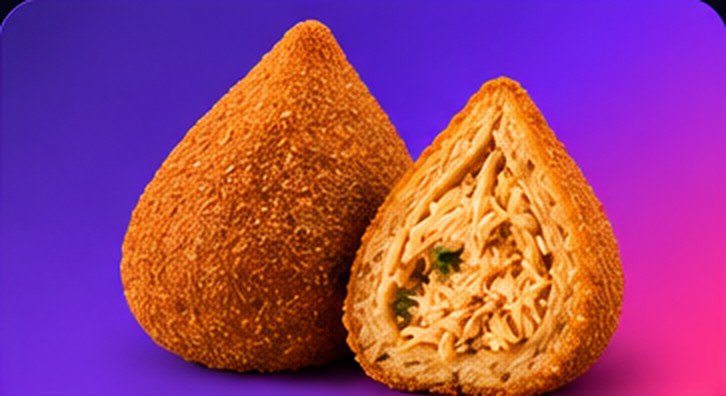 Coxinha Frita de Frango